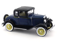 1931 Ford Model A Coupe blue 1:18 Sunstar diecast Scale Model collectible