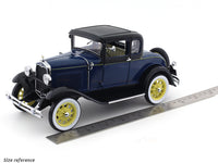 1931 Ford Model A Coupe blue 1:18 Sunstar diecast Scale Model collectible