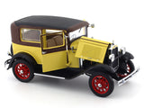 1931 Ford Model A Tudor yellow brown 1:18 Sunstar diecast Scale Model collectible