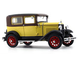 1931 Ford Model A Tudor yellow brown 1:18 Sunstar diecast Scale Model collectible