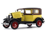 1931 Ford Model A Tudor yellow brown 1:18 Sunstar diecast Scale Model collectible