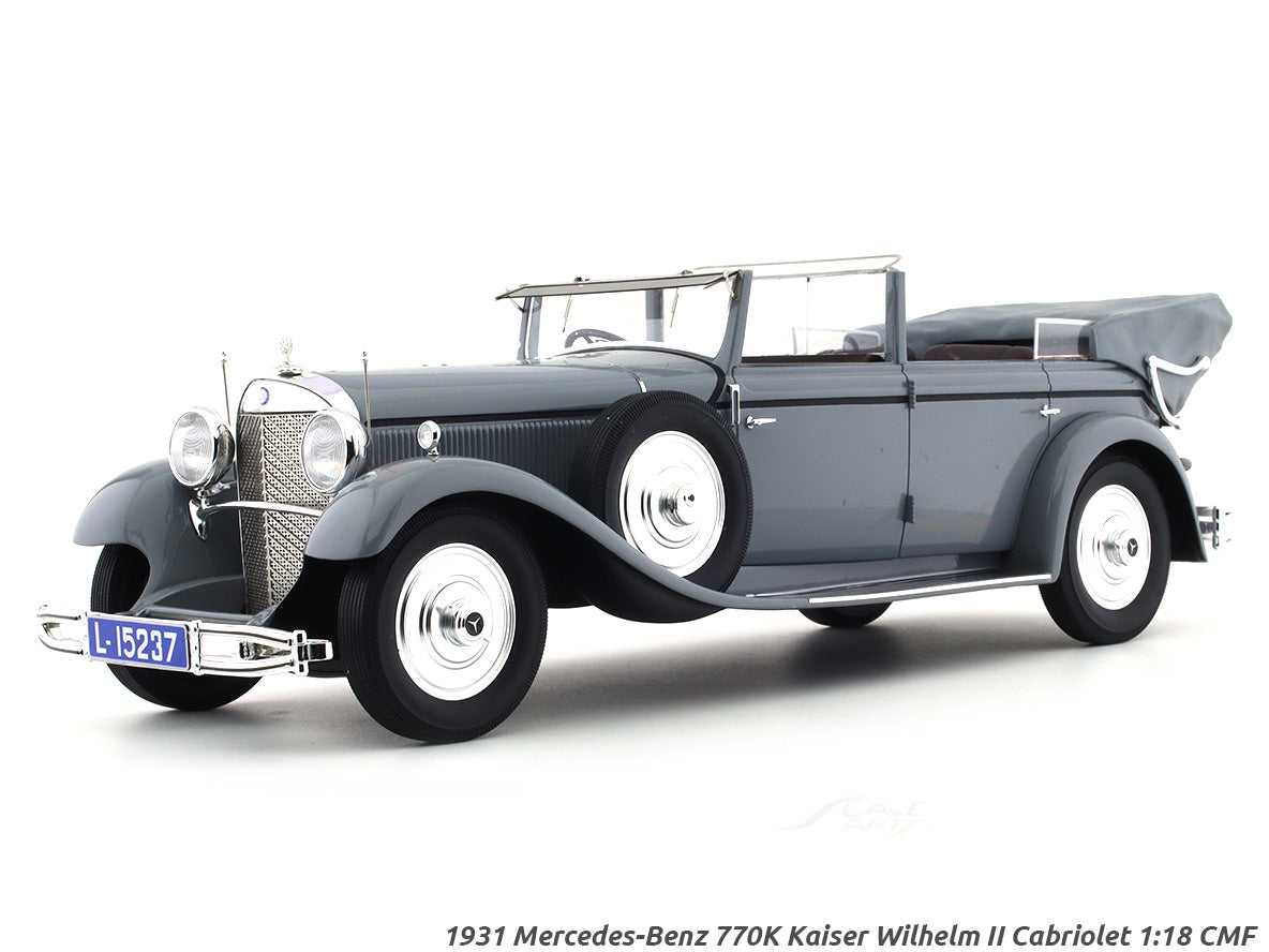1931 Mercedes-Benz 770K Kaiser Wilhelm II Cabriolet 1:18 CMF scale