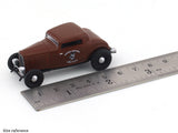 1932 Ford Three Window Coupe "Kennedy Brothers" 1:64 M2 Machines diecast scale car collectible
