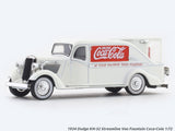 1934 Dodge KH-32 Streamline Van Fountain Coca-Cola 1:72 diecast scale model truck collectible