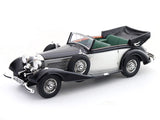 1936–38 Mercedes-Benz 540K Convertible B black silver 1:18 Cult Models Premium Resin Model Car | Classic Luxury Collectible | In India