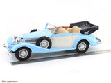 1936–38 Mercedes-Benz 540K Convertible B light blue 1:18 Cult Models Premium Resin Model Car | Classic Luxury Collectible | In India