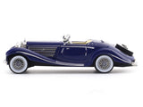 1936 Mercedes-Benz 500K blue 1:64 Liberty 64 diecast scale model miniature car collectible
