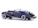 1936 Mercedes-Benz 500K blue 1:64 Liberty 64 diecast scale model miniature car collectible