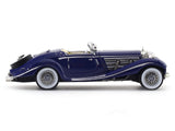 1936 Mercedes-Benz 500K blue 1:64 Liberty 64 diecast scale model miniature car collectible
