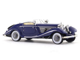 1936 Mercedes-Benz 500K blue 1:64 Liberty 64 diecast scale model miniature car collectible