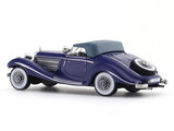 1936 Mercedes-Benz 500K blue 1:64 Liberty 64 diecast scale model miniature car collectible