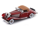 1936 Mercedes-Benz 500K red 1:64 Liberty 64 diecast scale model miniature car collectible