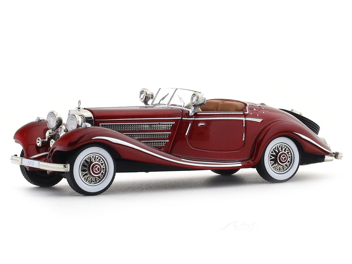 Miniature Liberty64 1/64 – Mercedes 500K Blanche (Modèle Neuf De Collection)
