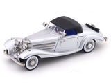 1936 Mercedes-Benz 500K silver 1:64 Liberty 64 diecast scale model miniature car collectible