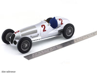 1937 Mercedes-Benz W125 #2 Winner Tripoli GP 1:18 Minichamps diecast Scale Model