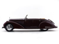 1937 Rolls-Royce 25-30 Gurney Nutting Maharaja Darbhanga maroon 1:18 Cult Models resin Scale Model car