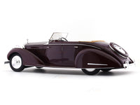 1937 Rolls-Royce 25-30 Gurney Nutting Maharaja Darbhanga maroon 1:18 Cult Models resin Scale Model car