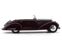 1937 Rolls-Royce 25-30 Gurney Nutting Maharaja Darbhanga maroon 1:18 Cult Models resin Scale Model car