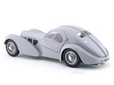 1937 Bugatti Atlantic Type 57 SC Silver 1:18 Solido Licensed Diecast Scale Model Car Collectible
