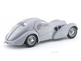 1937 Bugatti Atlantic Type 57 SC Silver 1:18 Solido Licensed Diecast Scale Model Car Collectible