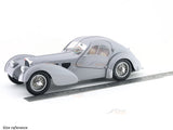 1937 Bugatti Atlantic Type 57 SC Silver 1:18 Solido Licensed Diecast Scale Model Car Collectible