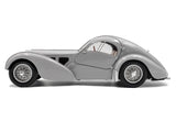 1937 Bugatti Atlantic Type 57 SC Silver 1:18 Solido Licensed Diecast Scale Model Car Collectible