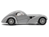 1937 Bugatti Atlantic Type 57 SC Silver 1:18 Solido Licensed Diecast Scale Model Car Collectible