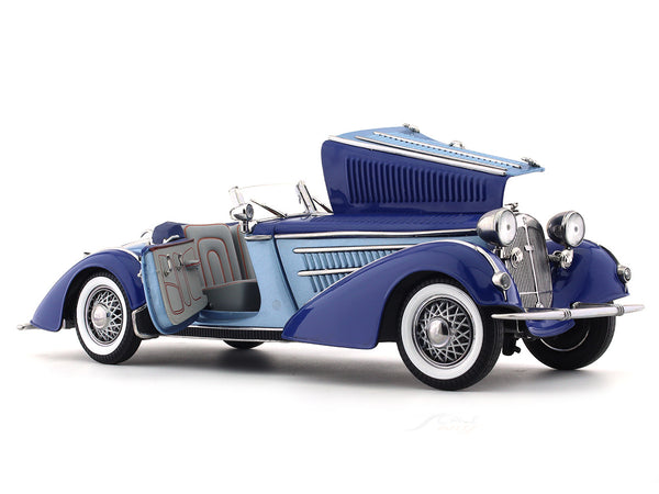 1939 Horch 855 Roadster blue 1:18 Sunstar diecast Scale Model 