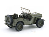 1941 Willys Jeep MB 1:34-1:39 Welly Licensed Diecast Scale Model Car Collectible | Historic Military Off-Roader | Buy in India