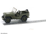 1941 Willys Jeep MB 1:34-1:39 Welly Licensed Diecast Scale Model Car Collectible | Historic Military Off-Roader | Buy in India