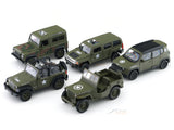 Armour Squad – Set of 5 Models 1:34-1:39 Welly Licensed Diecast Scale Model Car Collectible Set | Military & Off-Road Collection | Buy in India