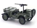 1944 Willys Jeep Military Green 1:18 Norev licensed diecast scale model car collectible