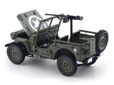 1944 Willys Jeep Military Green 1:18 Norev licensed diecast scale model car collectible