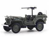 1944 Willys Jeep Military Green 1:18 Norev licensed diecast scale model car collectible