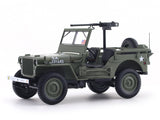 1944 Willys Jeep Military Green 1:18 Norev licensed diecast scale model car collectible