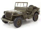 1944 Willys MB Jeep 1:18 Welly Licensed Diecast Scale Model Car Collectible | Classic WWII Military 4x4 | Buy in India