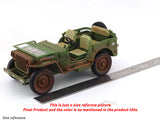 1944 Willys MB Jeep 1:18 Welly Licensed Diecast Scale Model Car Collectible | Classic WWII Military 4x4 | Buy in India