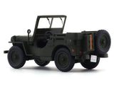 1947 Jeep Willy’s Carabinieri 1:43 diecast scale model car collectible