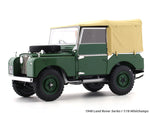 1948 Land Rover Series I green 1:18 Minichamps diecast Scale Model collectible