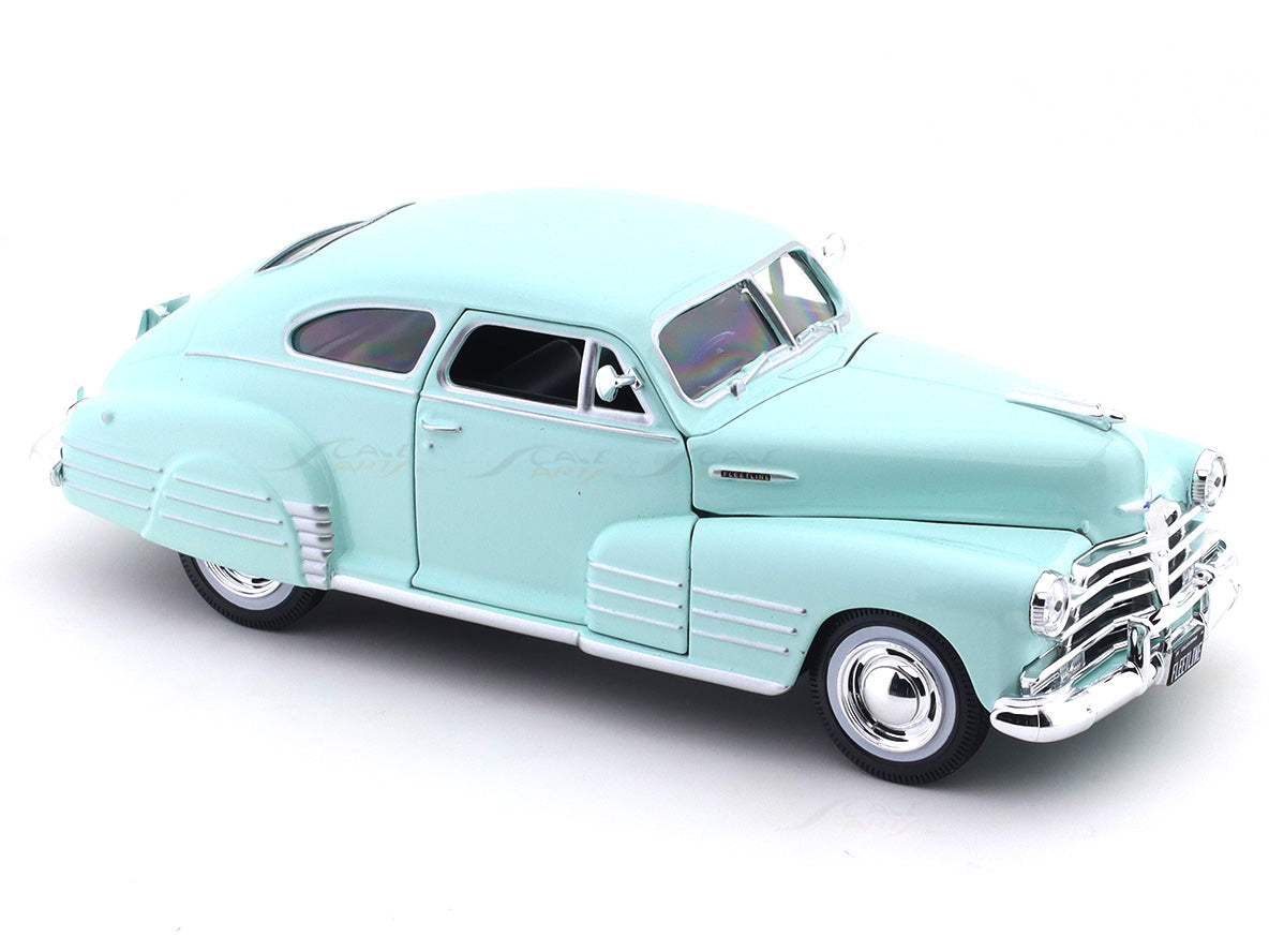 1948 Chevrolet Fleetline Aerosedan Green 1/25 Maisto — view 2
