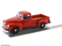 1950 Chevrolet 3100 Pickup red 1:25 Maisto licensed diecast Scale Model car