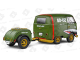 Volkswagen Kool Kombi Army Fighter 1:18 Solido licensed diecast scale model car collectible