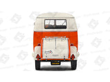 Volkswagen Kool Kombi Orange White 1:18 Solido licensed diecast scale model car collectible