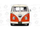 Volkswagen Kool Kombi Orange White 1:18 Solido licensed diecast scale model car collectible
