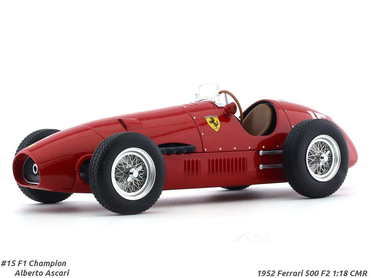 1952 Ferrari 500 F2 #15 Alberto Ascari 1:18 CMR diecast Scale Model car ...