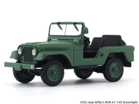 1952 Jeep Willy’s M38 A1 1:43 Greenlight diecast scale model car collectible