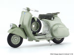 1952 Vespa Sport 6 Giorni 1:18 diecast scale model scooter bike collectible