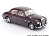1953–1956 MG Magnette ZA Autumn Red 1:18 Cult Models Premium Resin Scale Model Car collectible