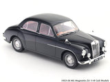 1953–1956 MG Magnette ZA black 1:18 Cult Models Premium Resin Scale Model Car Collectible
