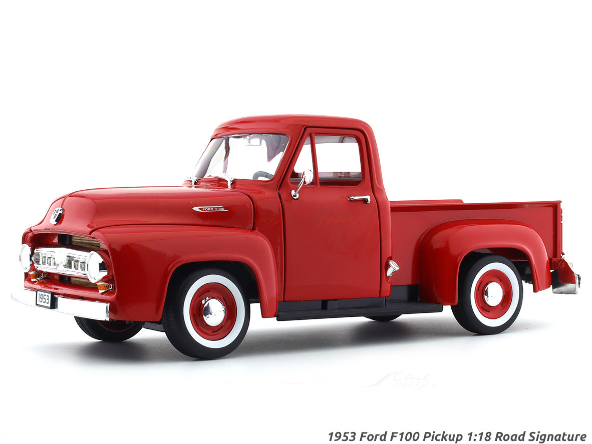 1953 Ford F100 Pickup red 1:18 Road Signature diecast Scale Model ...